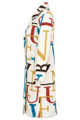 STYLE 73880 DOLCEZZA SHERPA 'ALPHABET' PRINT COAT -